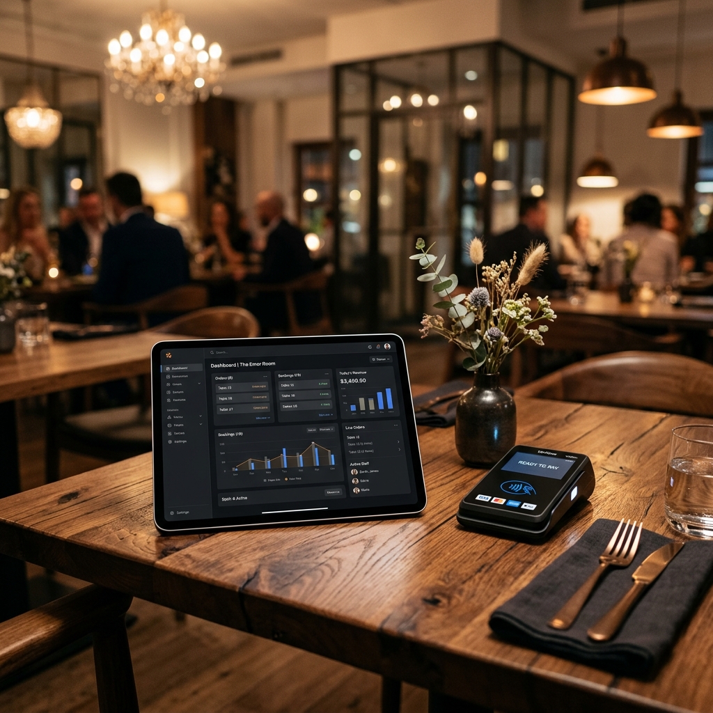 Premium Smart Restaurant Dashboard